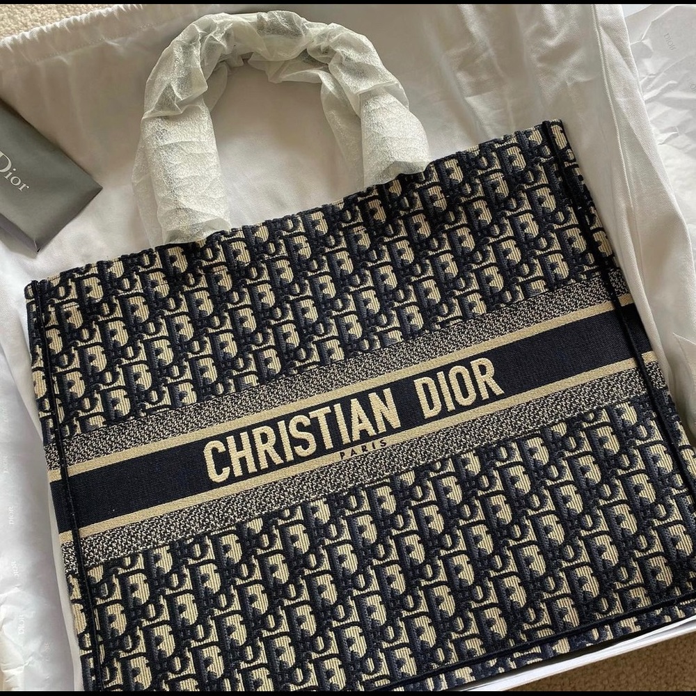 New Dior Large Booktote [BOOK TOTE]
